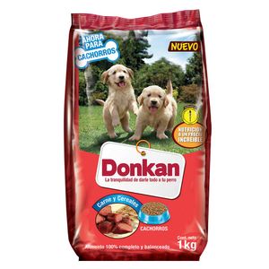 Alimento Donkan para perros cachorross x1kg
