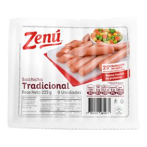 Salchicha Zenú tradicional x9und x225g