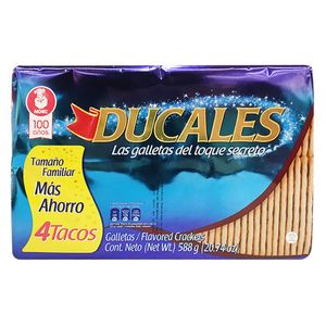 Galletas Ducales Taco Extralargo x 588 g.