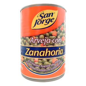 Arveja San Jorge Zanahoria x 580 g