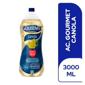Aceite Gourmet Canola x 3000 cc