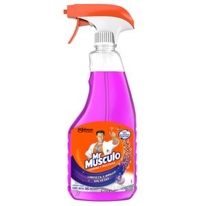 Limpiador de vidrios de gatillo fragancia lavanda Mr Musculo x500ml