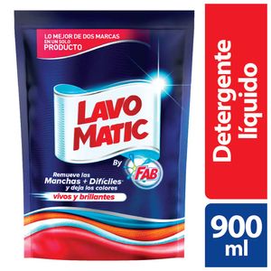 Detergente lavomatic liquido Doy Pack X900ml