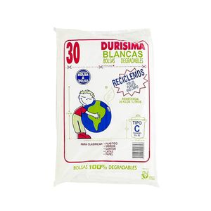 Bolsa Durisima blanca 51x76cm x 30und