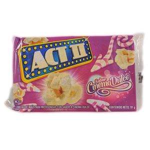 Palomitas Act Il Cinema Dulce Bolsa x 91g