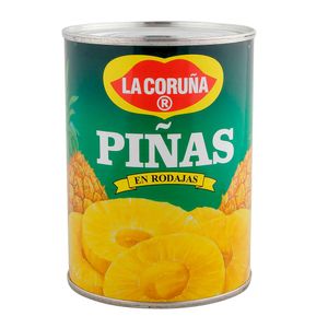 Piña En Rodajas x 600g