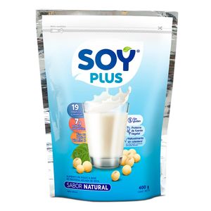 Bebida de soya Soy Plus natural en polvo x400g