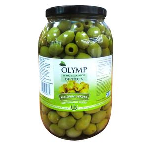 Aceituna Jalkidikis Verde Sin Hueso Olymp x 2000g