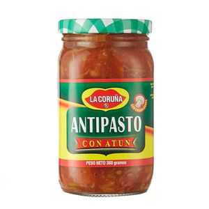 La coruña antipasto con atún x 360g