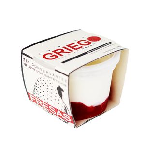 Yogurt griego Dejamu fresa x160g