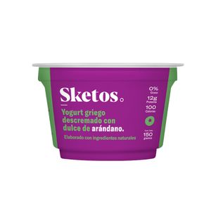 Yogurt griego Sketos descremado arándanos x150g
