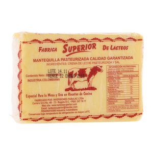 Mantequilla Superior pasteurizada x200g