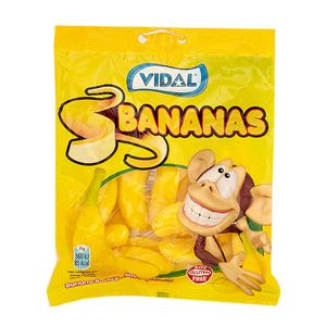 Gomas Vidal bananas x 100 g