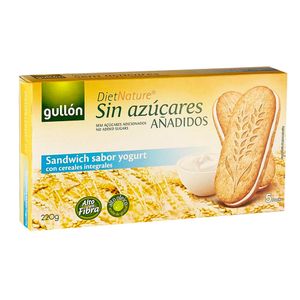 Galletas dietnature sándwich yogurt Gullon x 5unds x 44g c-u