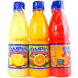 Botella  Tampico sabores surtidos six pack x 330ml