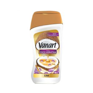 Shampoo vanart liso coco keratina x600ml