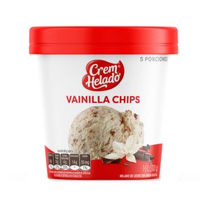 Helado Crem Helado vainilla chips x300g