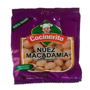 Nuez macadamia El Cocinerito x50g