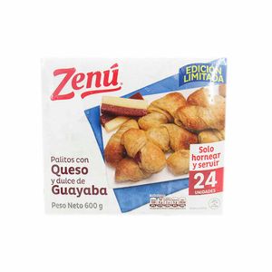 Palitos de queso Zenú dulce de guayaba x24und x600g