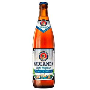 Cerveza Paulaner Sin Alcohol Botella x500ml