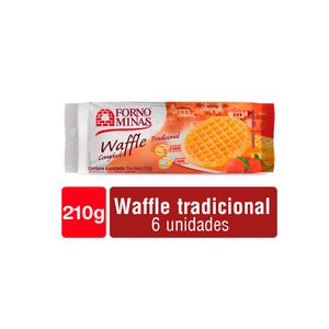 Waffle forno de minas congelado x6und x210g