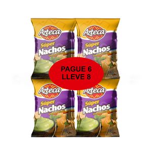 Super Nachos Azteca natural x42g c-u pague 6 lleve 8