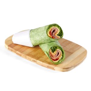 Wrap de jamón y queso