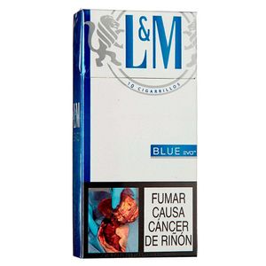 Cigarrillo L&M Azul Cajetilla x10und