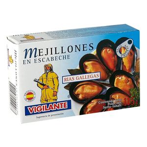 Mejillones escabeche vigilante x 115g