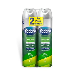 Spray Yodora pies natural x2und  x269ml c-u