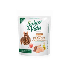 Pouche Sabor y Vida para gatos sabor a carne x85g