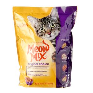 Alimento seco gatos meow mix original x 510 grs