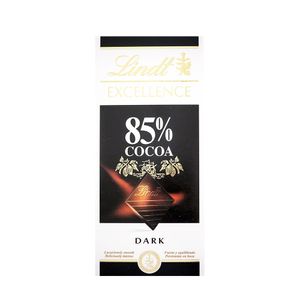 Chocolate Lindt Excelencia Oscuro 85% Cacao x 100 G