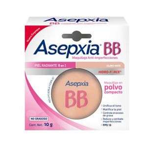 Polvo compacto Asepxia antiacné marfil x10g