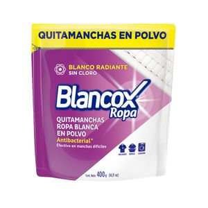 Desmanchador Blancox ropablanca sin cloro x 400 g