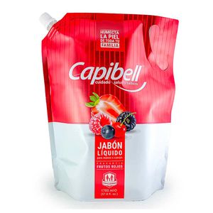 Jabón Capibell Líquido Frutos Rojos x1700ml