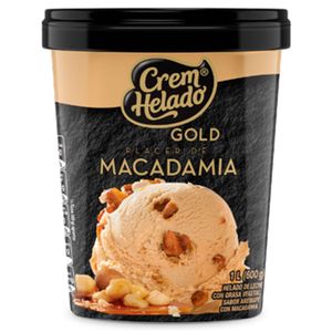 Helado Crem Helado gold macadamia x600g