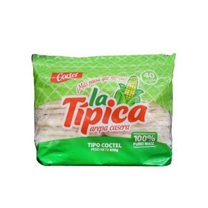 Arepas La Típica coctel x40und x850g