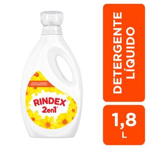 Detergente Líquido Rindex Flores x1,8L