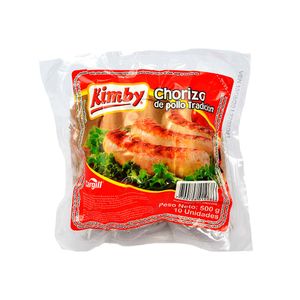 Chorizo de pollo Kimby tradicional x10und x500g