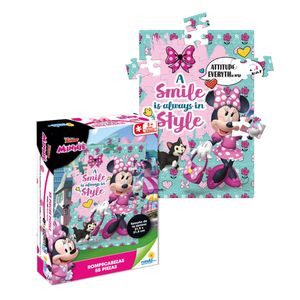 Rompecabezas x 55 pzas minnie bow tique