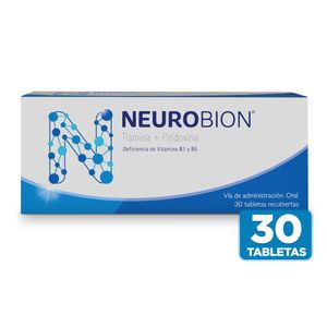 Vitaminas Complejo B Neurobión en Tabletas x30und