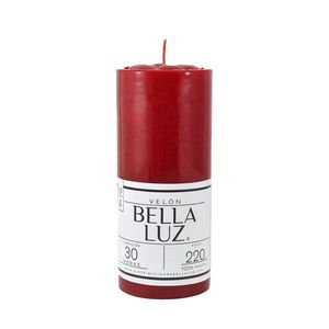 Velon rojo o4 12x5cm 220gr bella luz