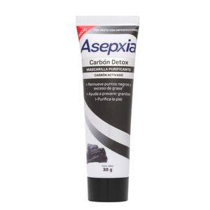 Mascarilla asepxia purificante carbon activadox30g