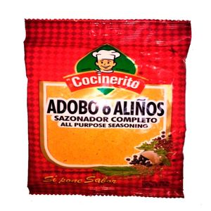 Adobo El Cocinerito seis aliños chapeta de 100g