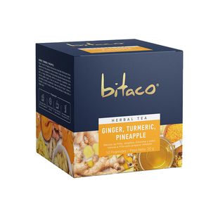 Infusion Bitaco piña jengibre curcuma x20g