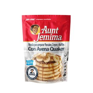 Mezcla para pancakes Aunt Jemima con avena Quaker x550g