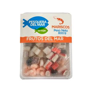 Frutos del mar x 800g pesquera del mar