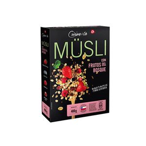 Cereal Cuisine&Co musli frutos del bosque x400g