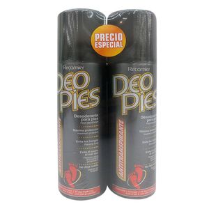 Deo pies antitranspirante x 2 unds x 260ml precio especial